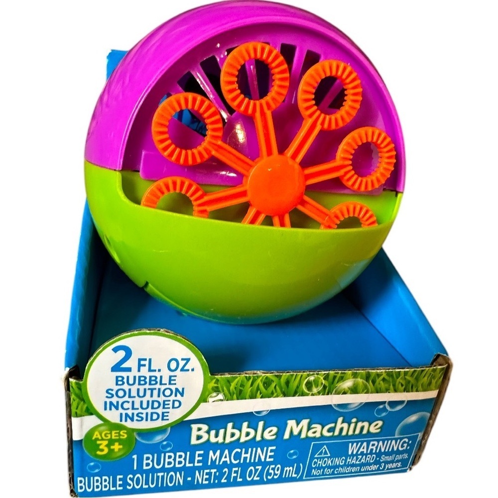 New Colorful Bubble Machine for Kids